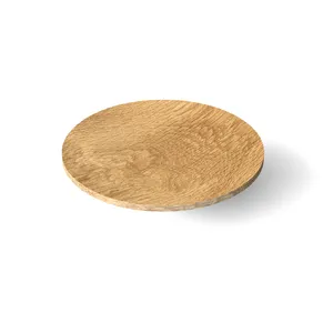 Round cabinet handles for furniture sleek design from natural oak